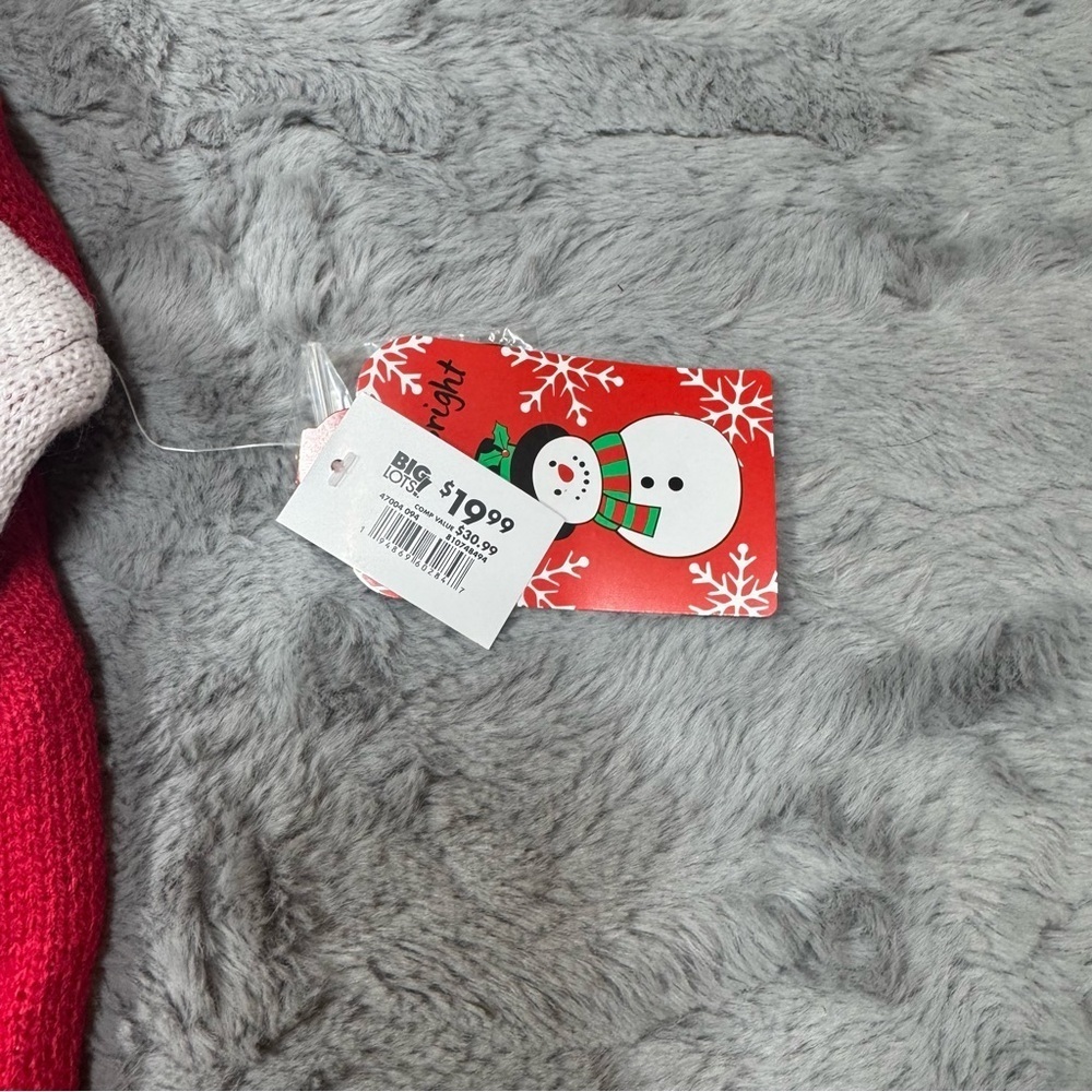 Major Label’s Womens Christmas Cardigan with Festive Snowflakes and Garland - Picture 11 of 12